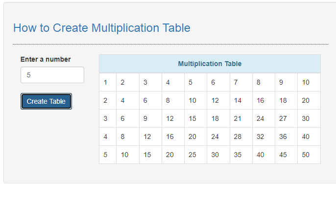 how-to-create-multiplication-table-in-javascript-sourcecodester